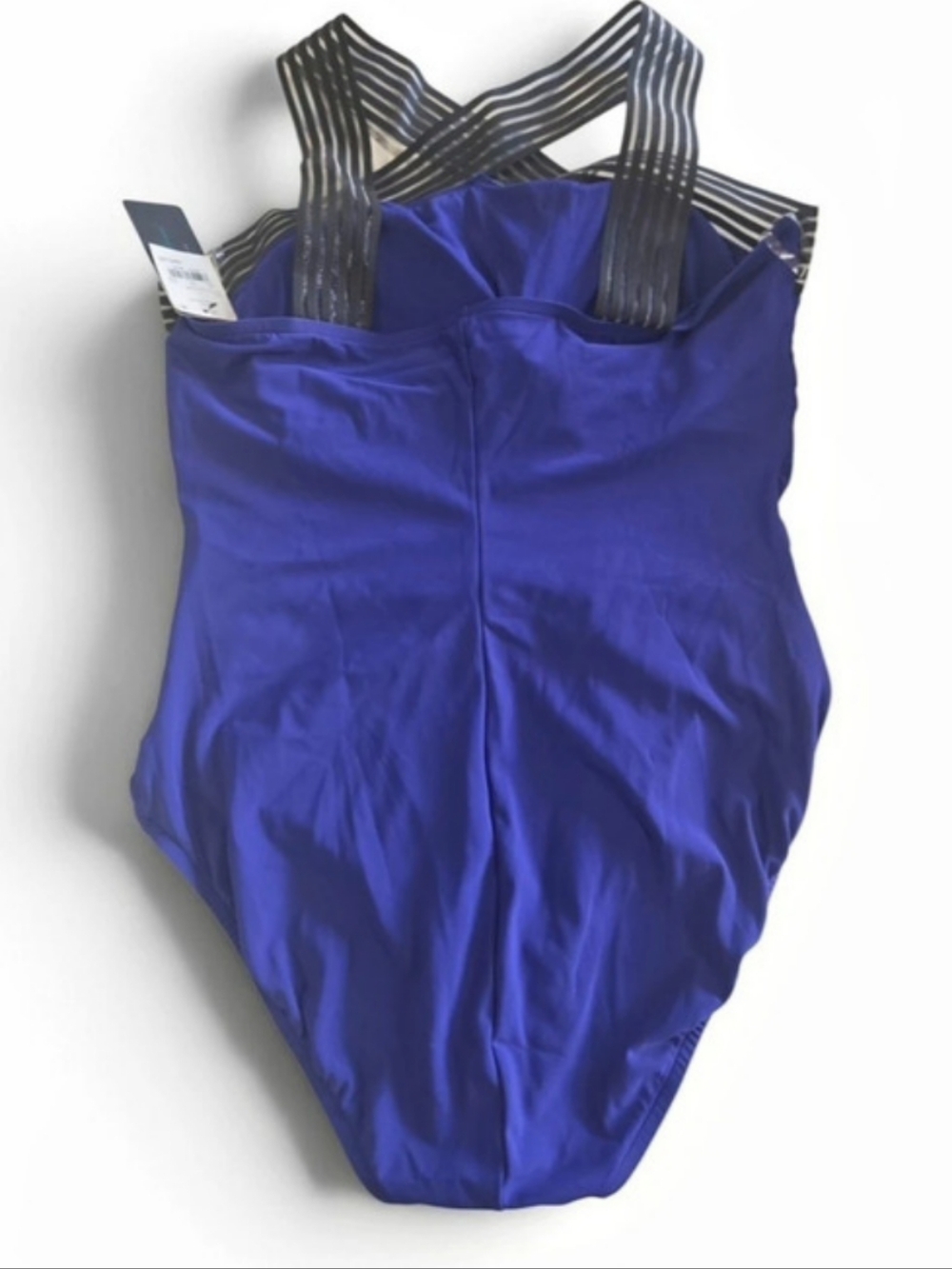 Aqua Green Purple One-Piece Swimsuit NWT Sz S